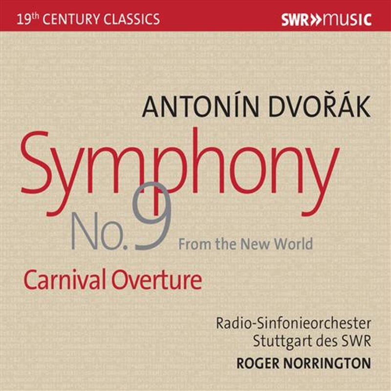 Symphony 9/Carnival Overture/Product Detail/Classical