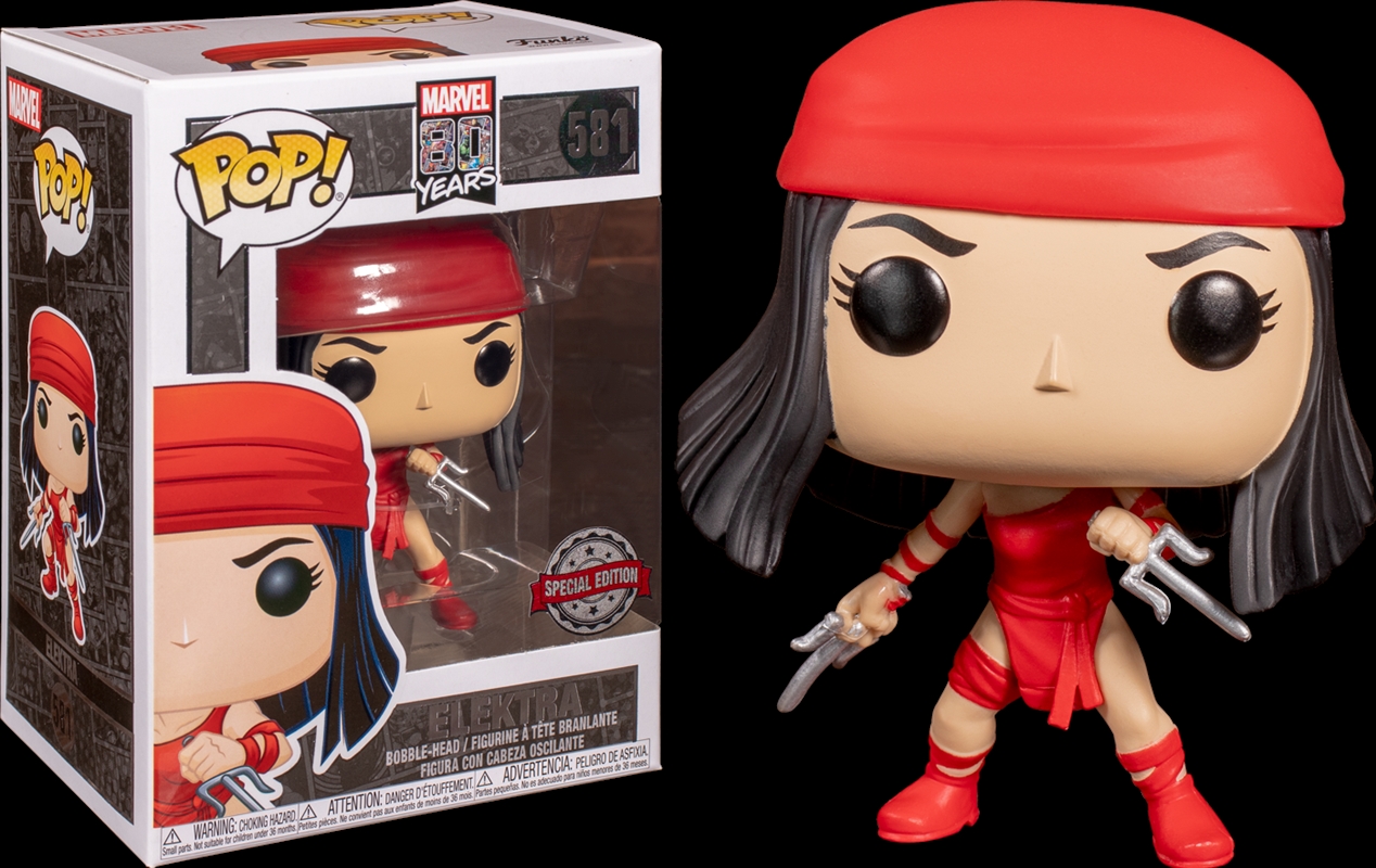 Daredevil - Elektra 1st Appearance 80th Anniversary US Exclusive Pop! Vinyl [RS]/Product Detail/Movies