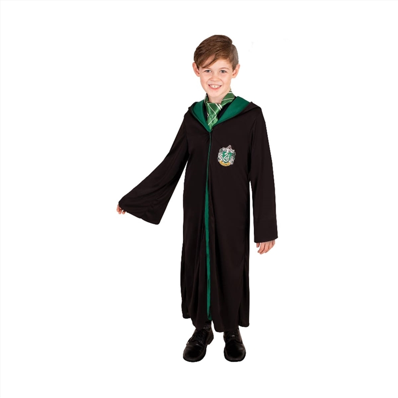 Harry Potter Slytherin Robe (Size For Ages 9+ Years), Child Costumes ...