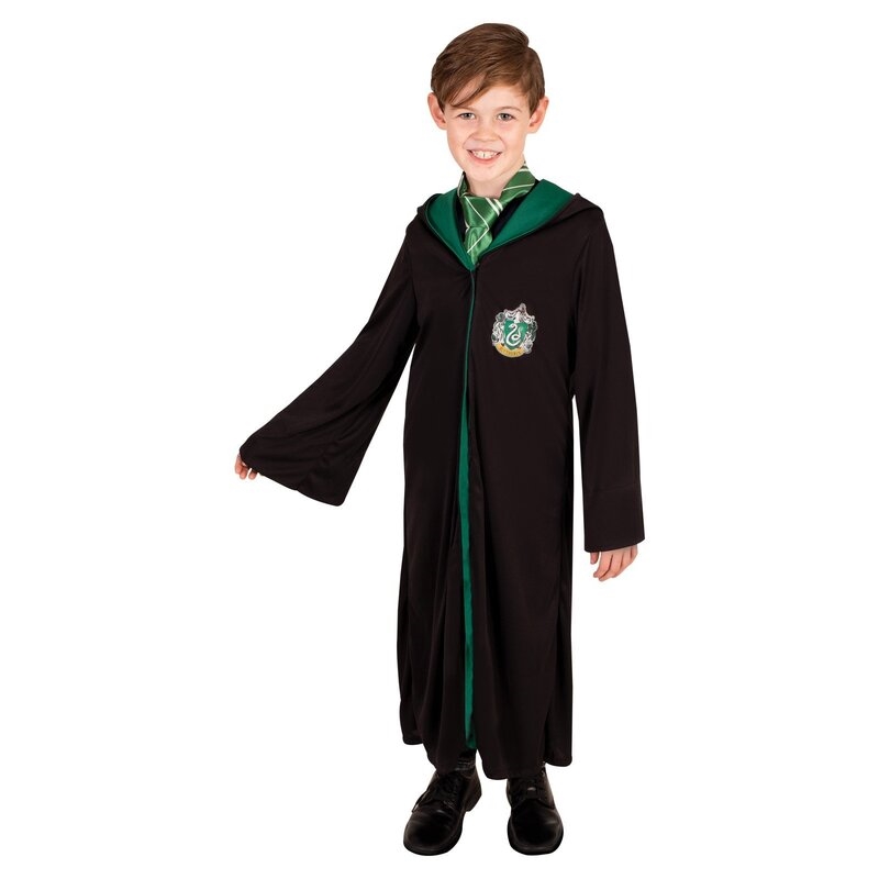 Harry Potter Slytherin Robe (Size For Ages 6+ Years), Child Costumes ...