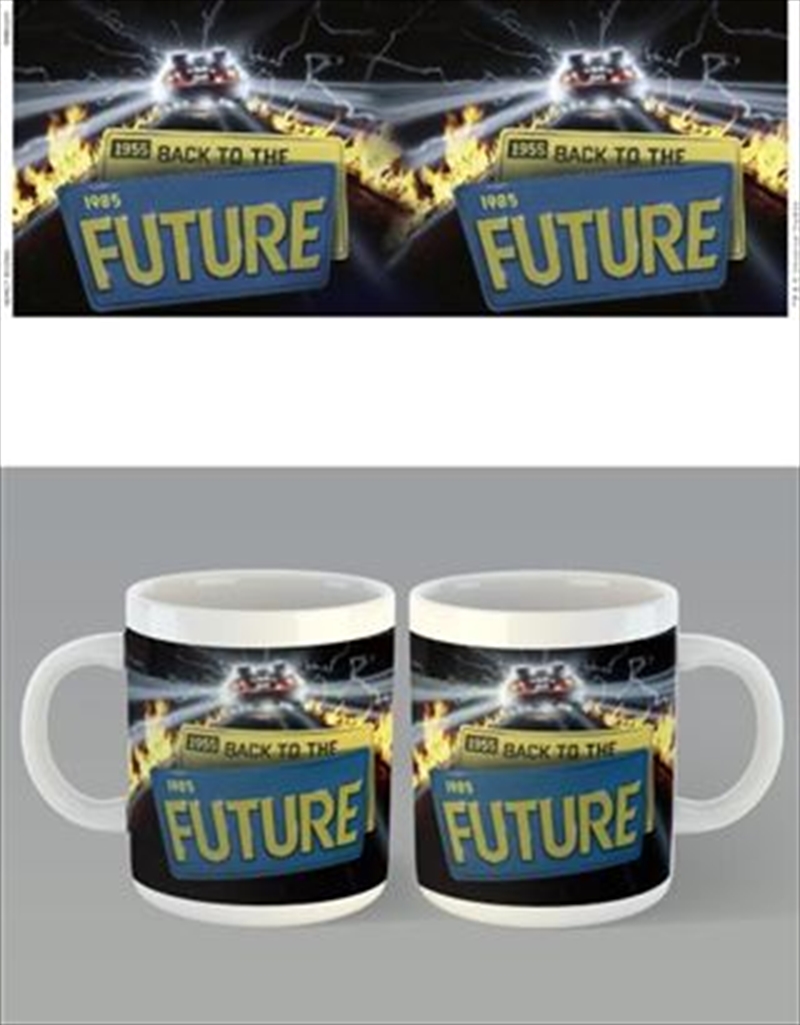 Back To The Future - License Plates/Product Detail/Mugs