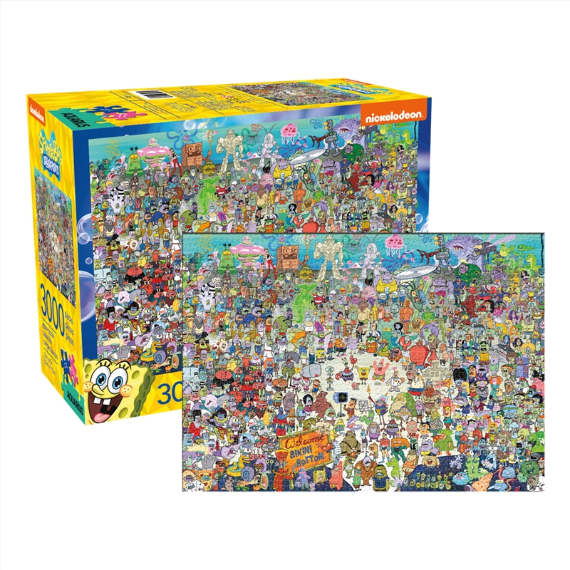 Spongebob Squarepants 3000 Piece Puzzle/Product Detail/Film and TV