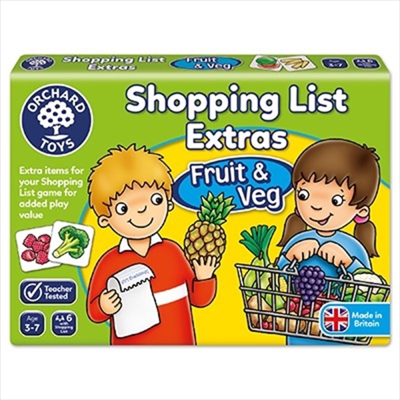 Shopping List Booster Pack Fruit And Veg/Product Detail/Board Games