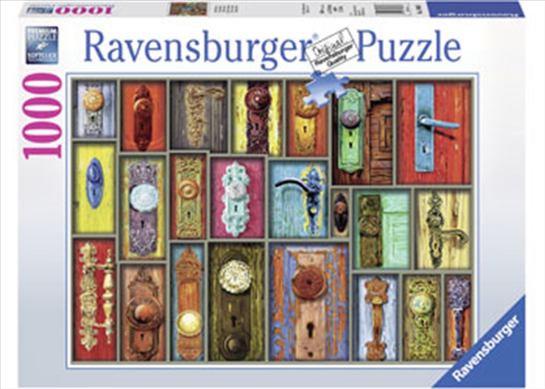 Ravensburger - Antique Doorknobs Puzzle 1000pc/Product Detail/Art and Icons