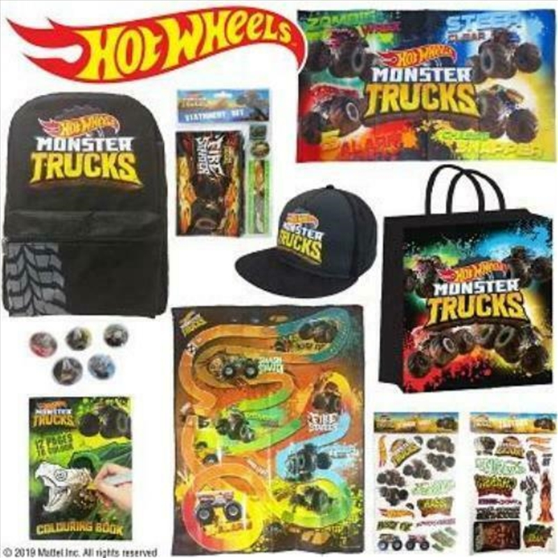 hot wheels monster truck showbag