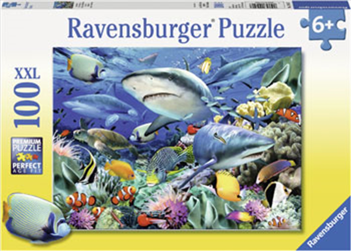 Ravensburger - Reef of the Sharks Puzzle 100 Piece/Product Detail/Nature and Animals