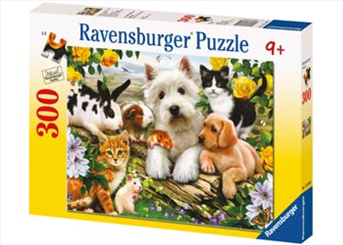 Happy Animal Babies 300 Piece Puzzle/Product Detail/Nature and Animals