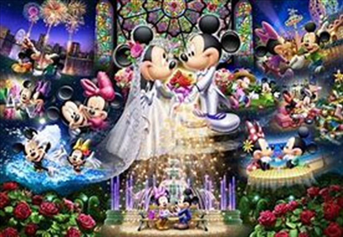 Tenyo Disney Mickey & Minnie Forever Promise Wedding Dream Puzzle 1,000 pieces/Product Detail/Film and TV