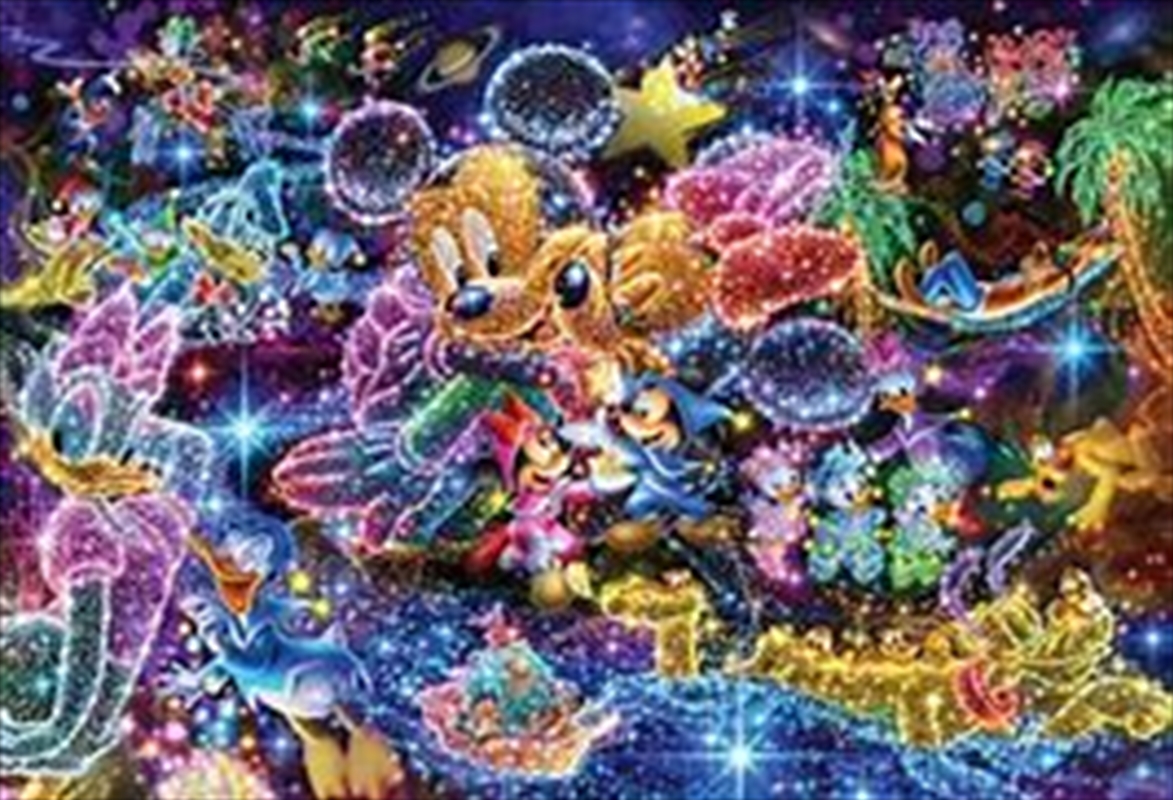 Mickey & Friends Wish To Starry Sky - Stained Glass 1000 Piece Puzzle/Product Detail/Film and TV