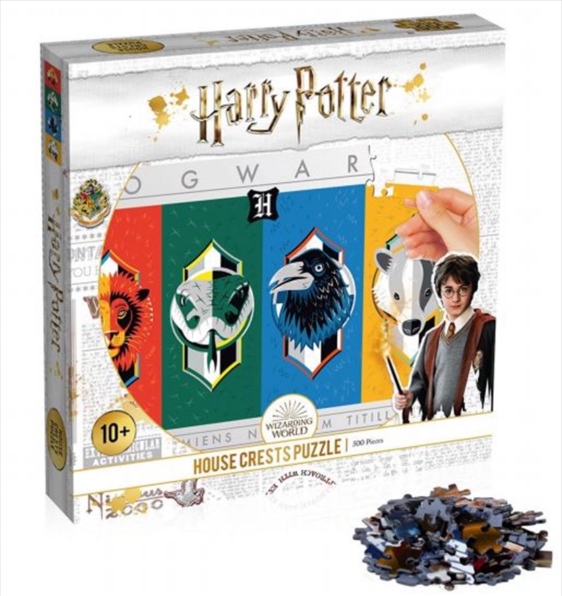 Harry Potter - House Crests 500 Piece Puzzle/Product Detail/Film and TV