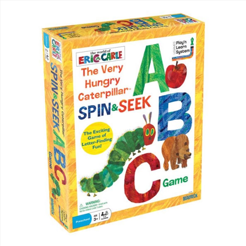 Spin And Seek Abc Game - Very Hungry Caterpillar/Product Detail/Board Games