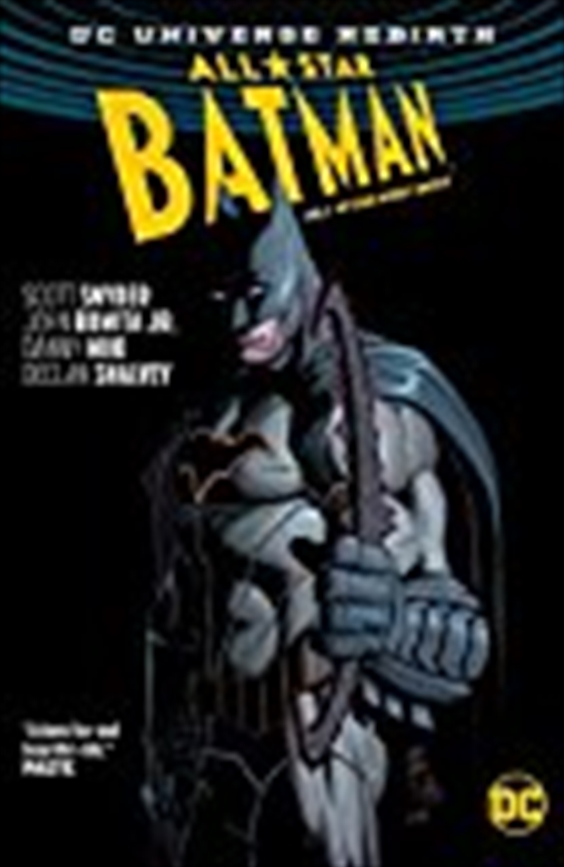 All-Star Batman Vol. 1 My Own Worst Enemy (Rebirth)/Product Detail/Graphic Novels