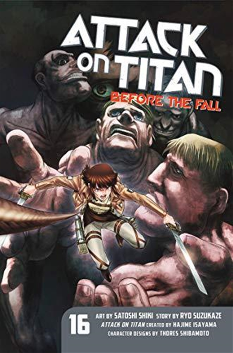 Attack on Titan Before the Fall 16/Product Detail/Literature & Plays