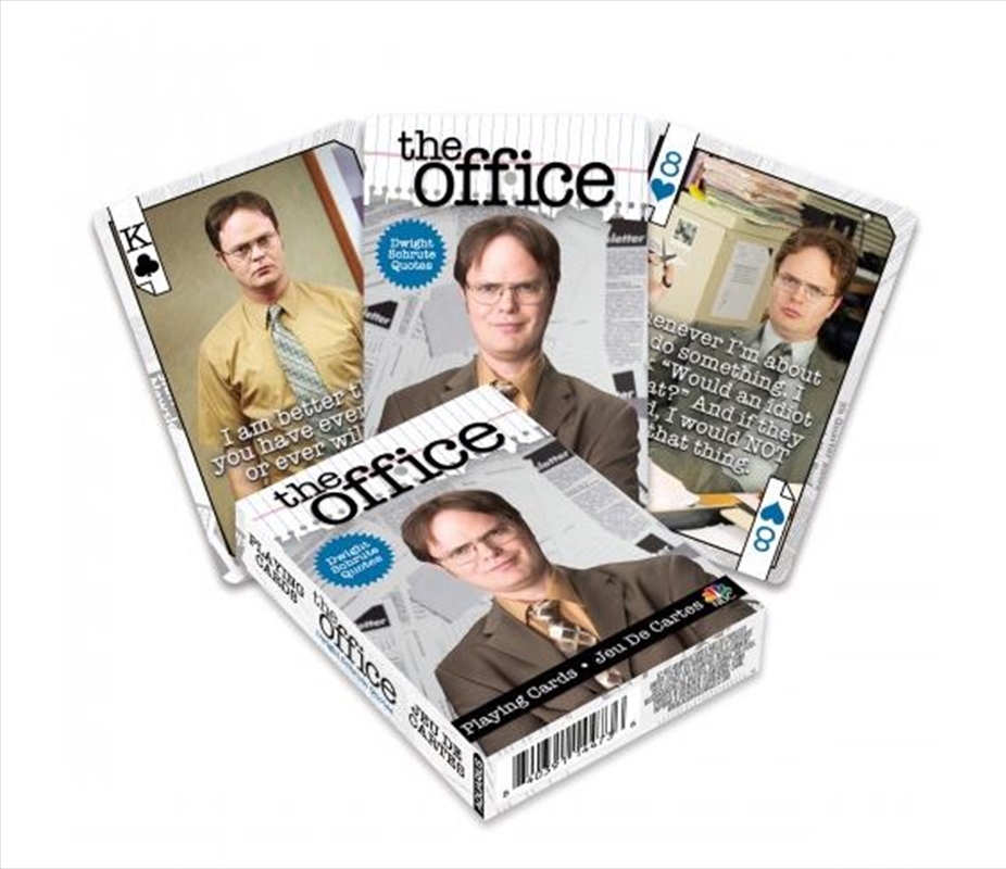 Dwight Quotes Playing Cards/Product Detail/Card Games