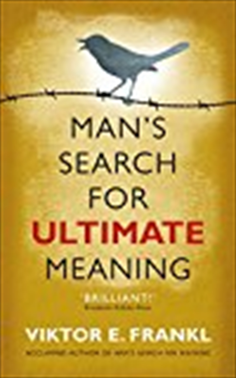 Man's Search for Ultimate Meaning/Product Detail/Psychology