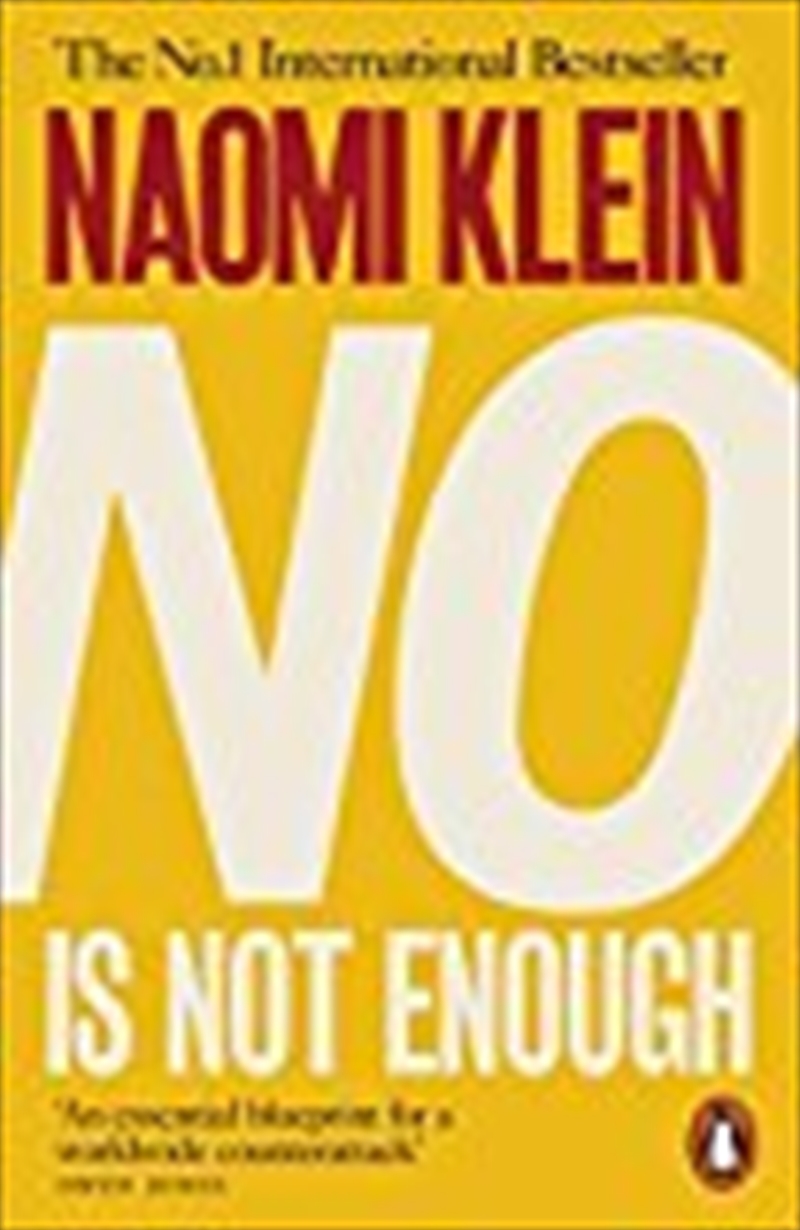 No is Not Enough:Defeating the New Shock Politics/Product Detail/Politics & Government