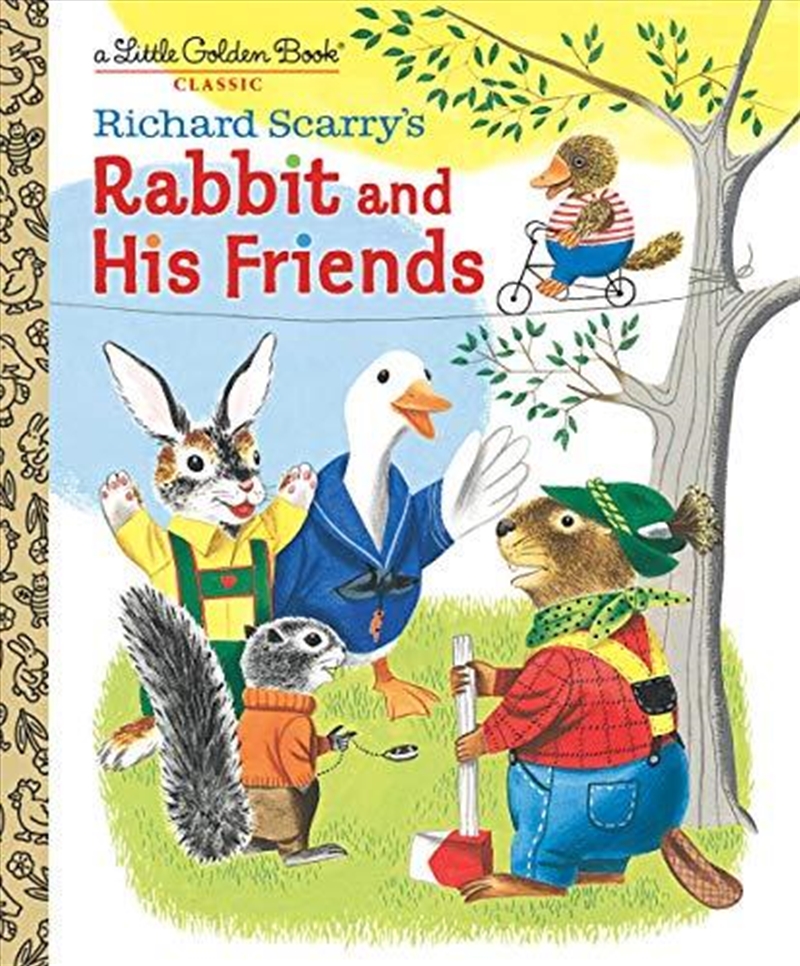 A Little Golden Book - Richard Scarry's Rabbit and His Friends/Product Detail/Childrens Fiction Books