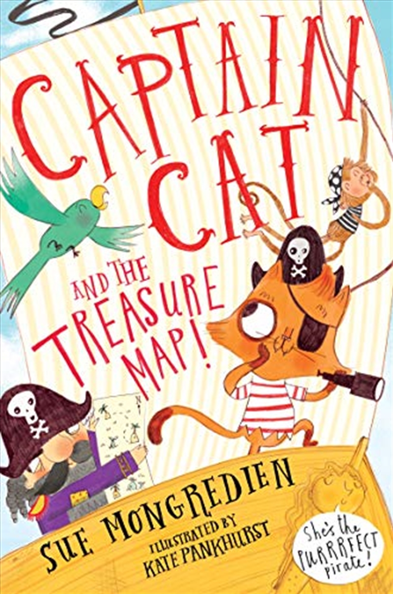 Captain Cat And The Treasure Map/Product Detail/Childrens Fiction Books