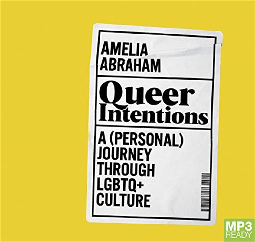 Queer Intentions/Product Detail/Politics & Government