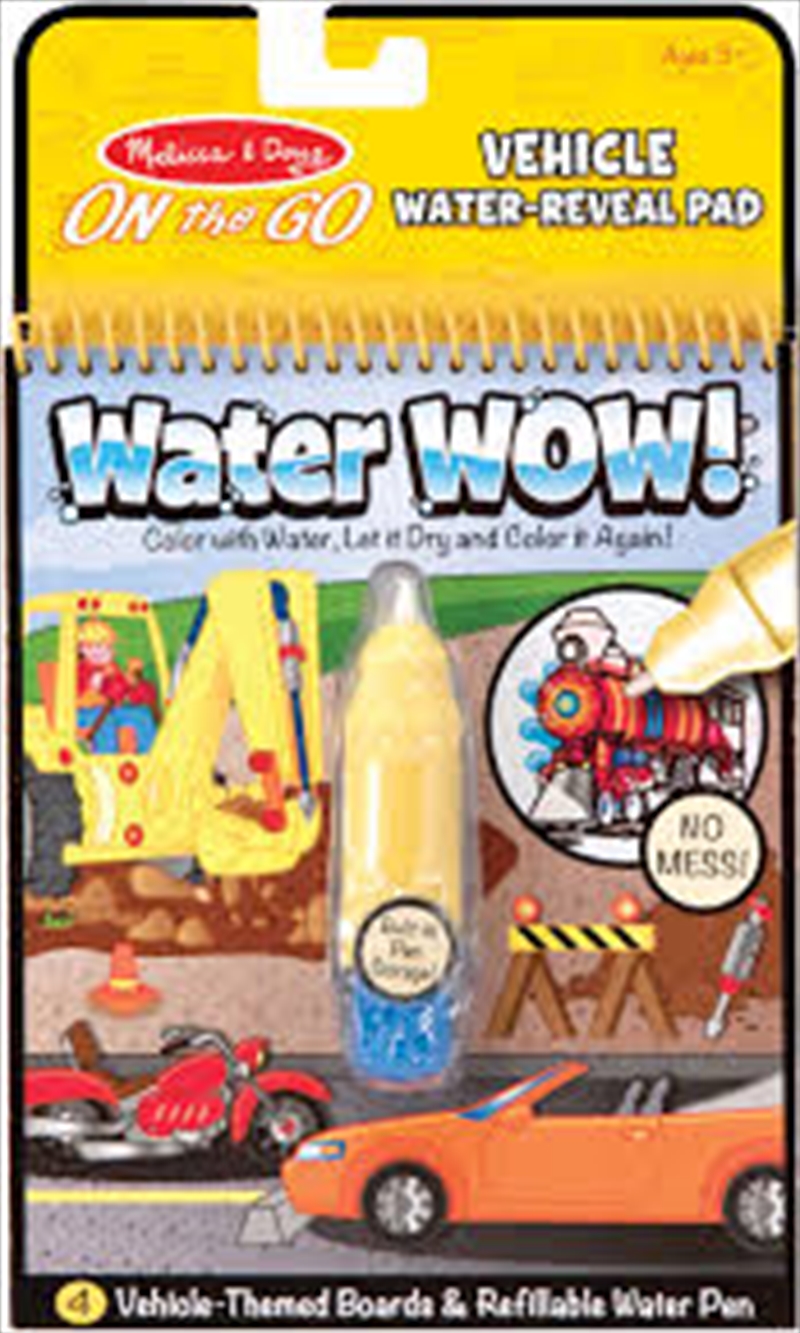 Water Wow: Vehicles/Product Detail/Kids Colouring