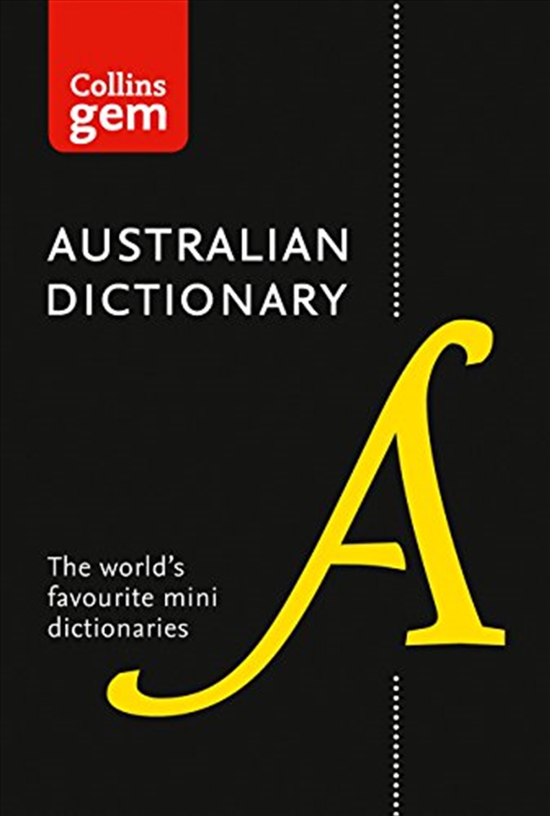 Collins Gem Australian Dictionary/Product Detail/Australian