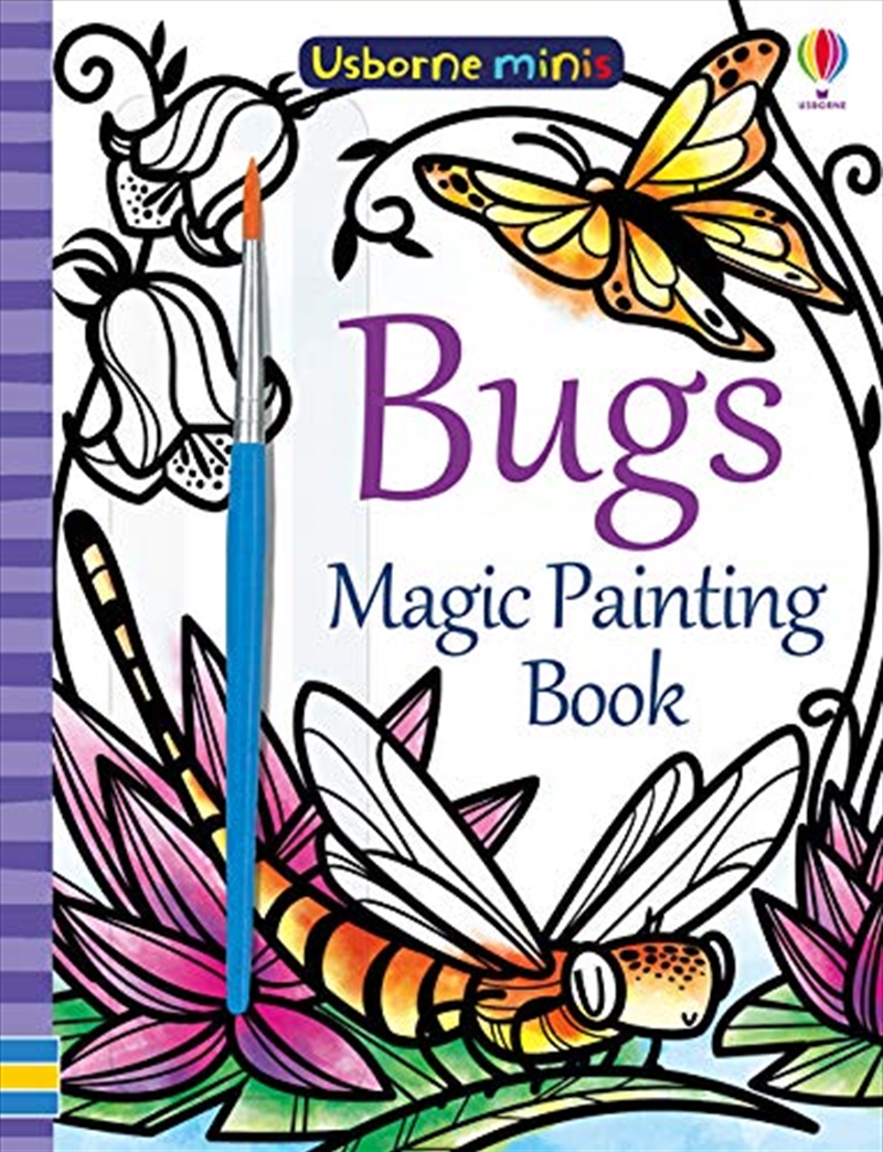 Magic Painting Bugs (usborne Minis)/Product Detail/Kids Colouring