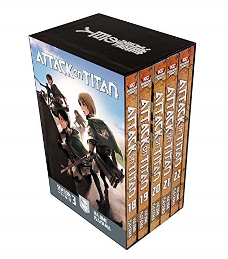 Attack On Titan Season 3 Part 2 Manga Box Set/Product Detail/Manga