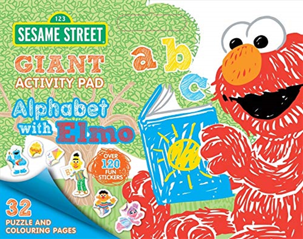 Sesame Street: Alphabet With Elmo Giant Activity Pad/Product Detail/Arts & Crafts Supplies