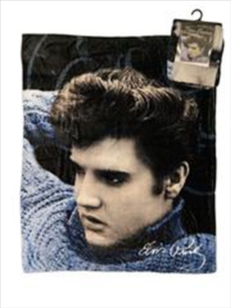 Elvis Throw Over Blue/Product Detail/Manchester