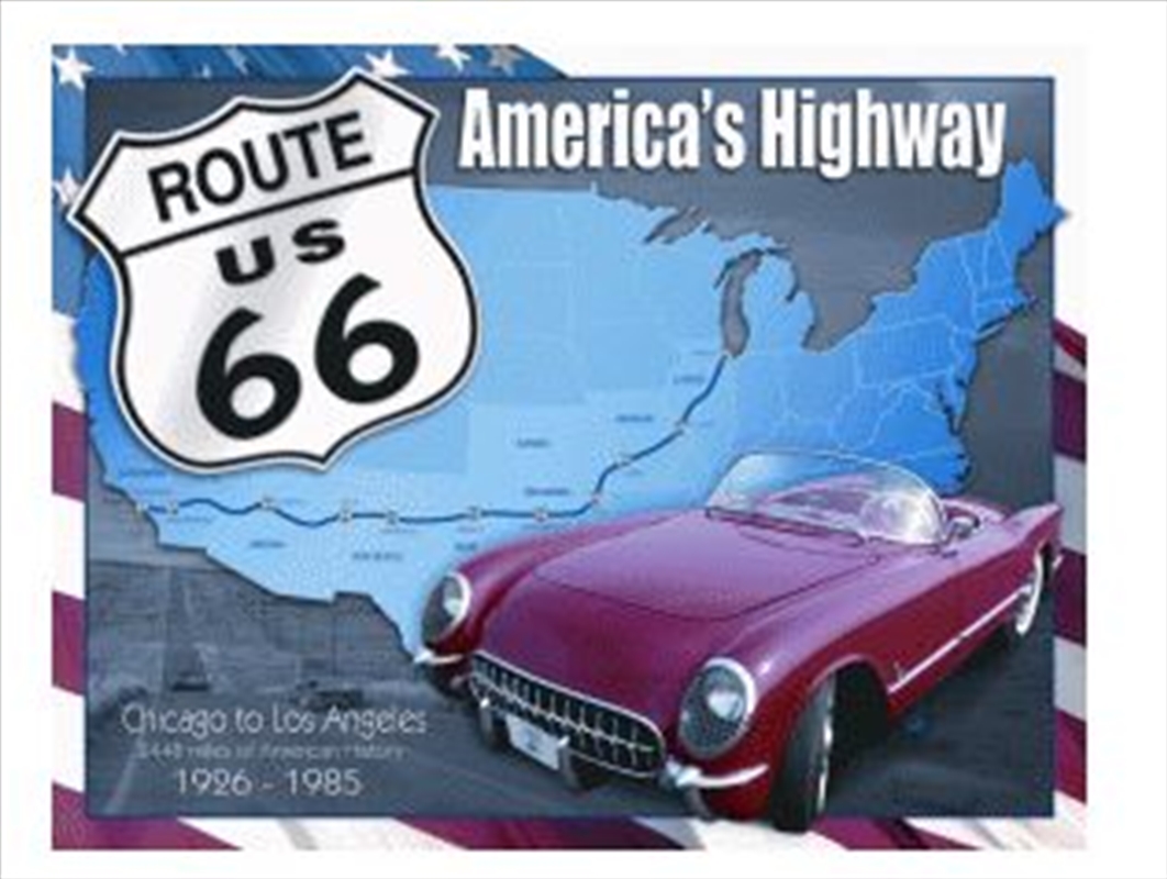 Route 66 Americas Highway Sign/Product Detail/Posters & Prints