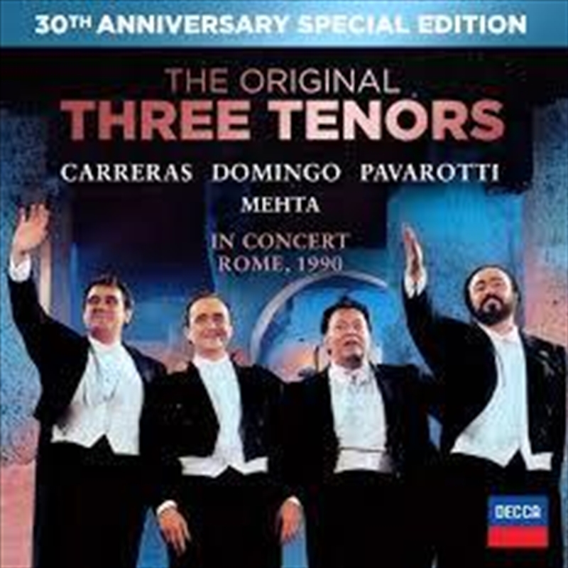 Buy Luciano Pavarotti Placido Domingo Three Tenors 30th Anniversary