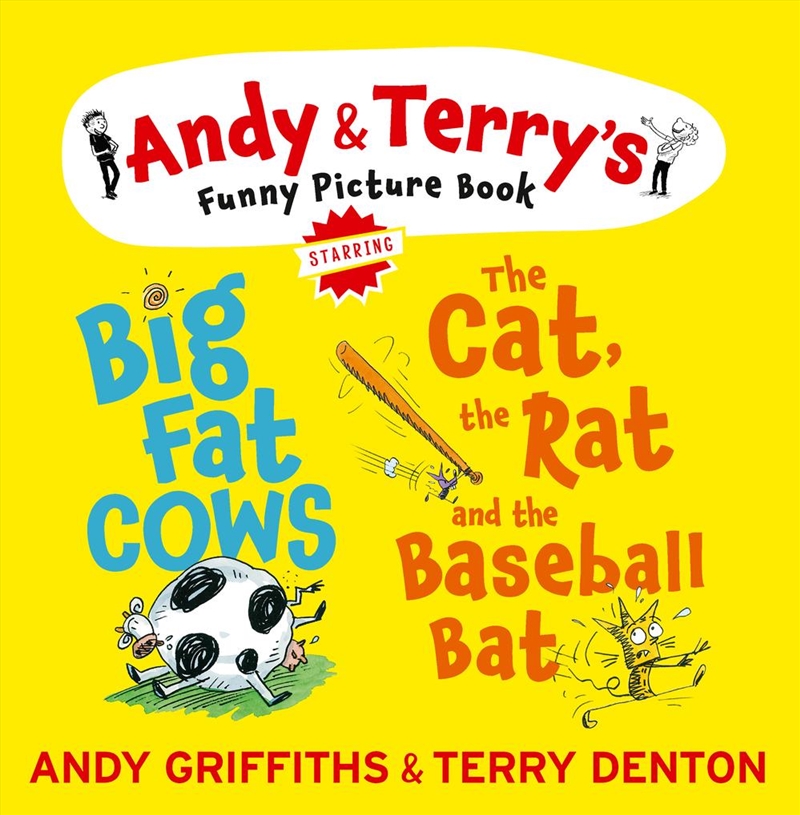 The Cat, The Rat & The Baseball Bat & Big Fat Cows/Product Detail/Childrens Fiction Books