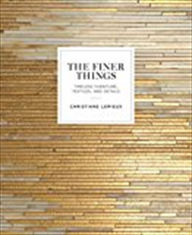 The Finer Things/Product Detail/House & Home