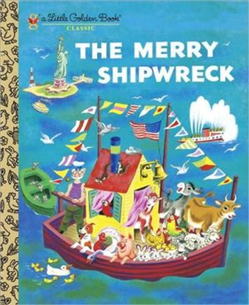 A Little Golden Book - The Merry Shipwreck/Product Detail/Childrens Fiction Books