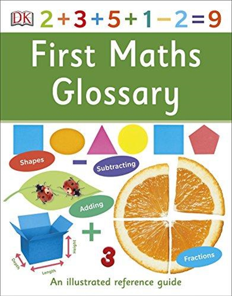 First Maths Glossary/Product Detail/Maths