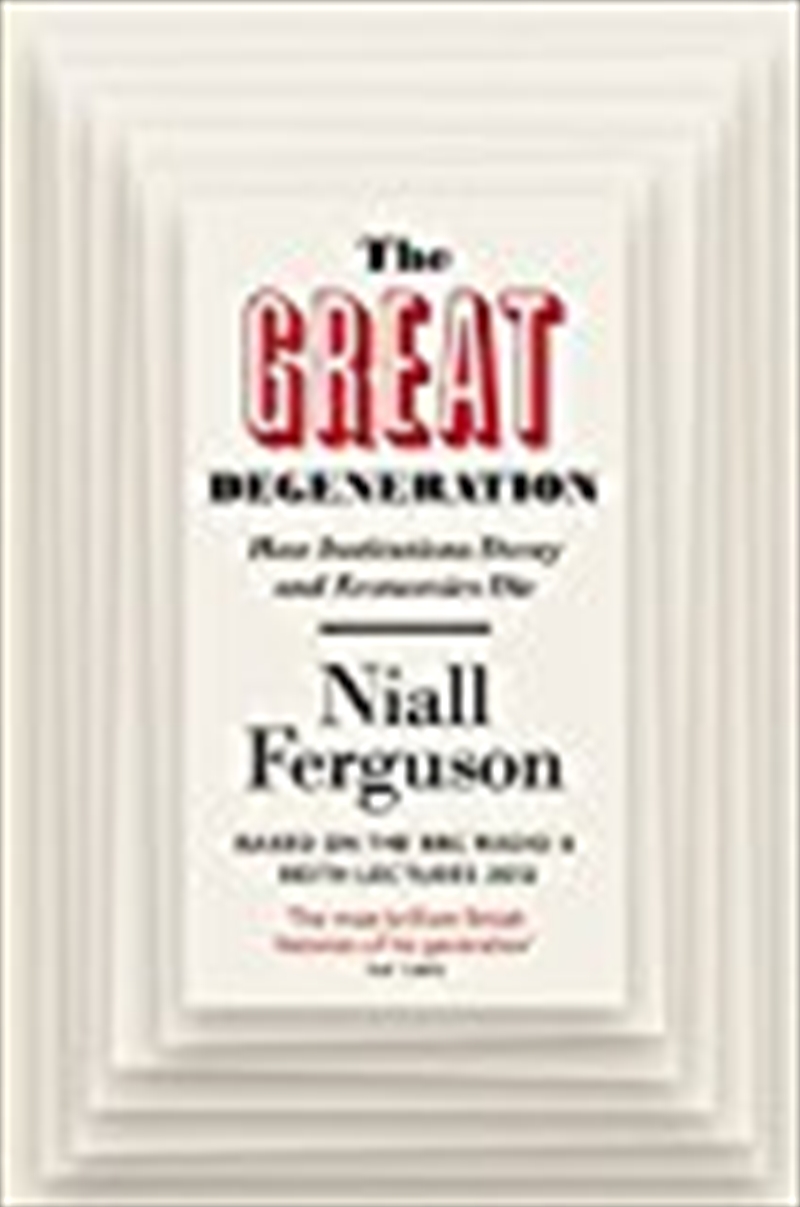 The Great Degeneration/Product Detail/Reading