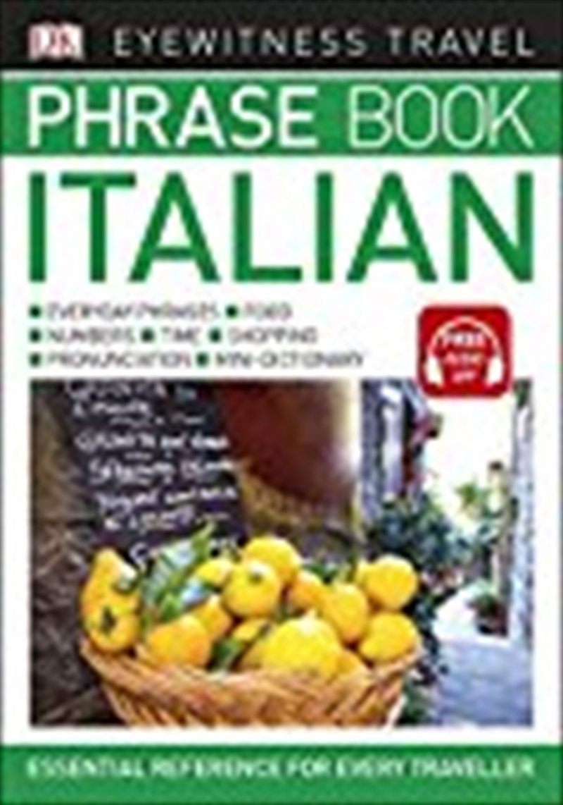 Eyewitness Travel Phrase Book Italian/Product Detail/Language & Linguistics