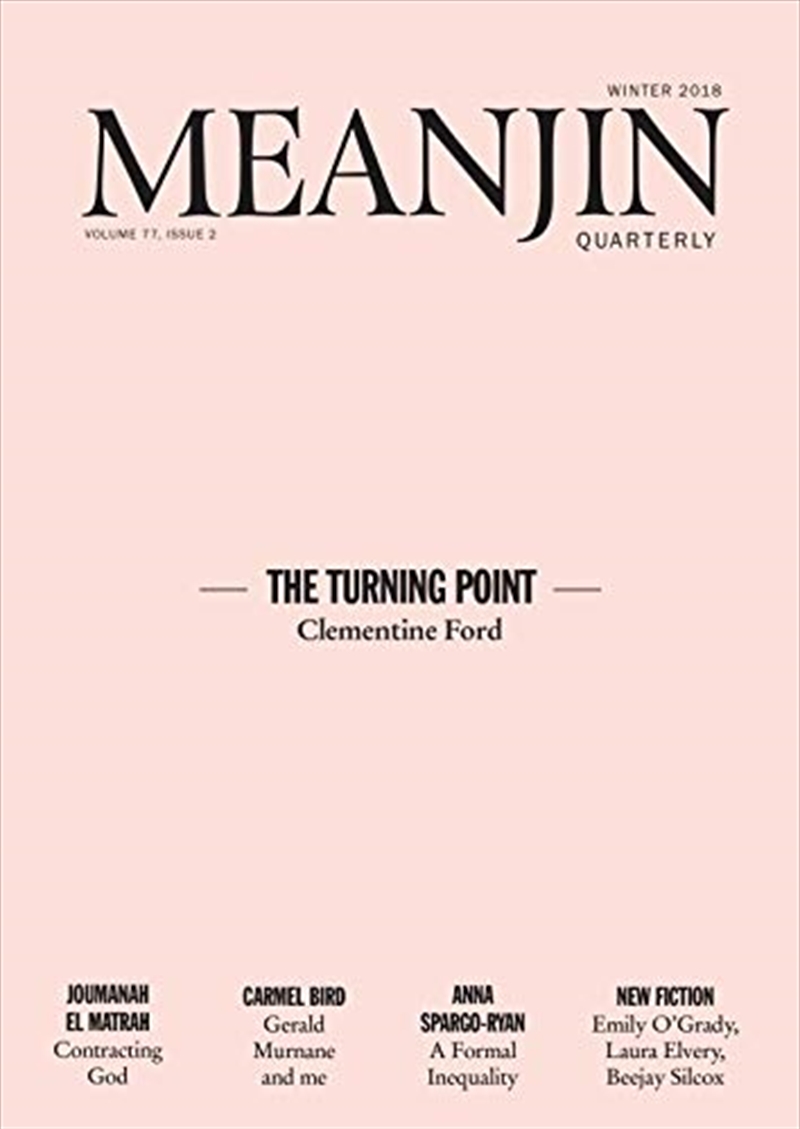 Meanjin Vol 77 No 2/Product Detail/Reading