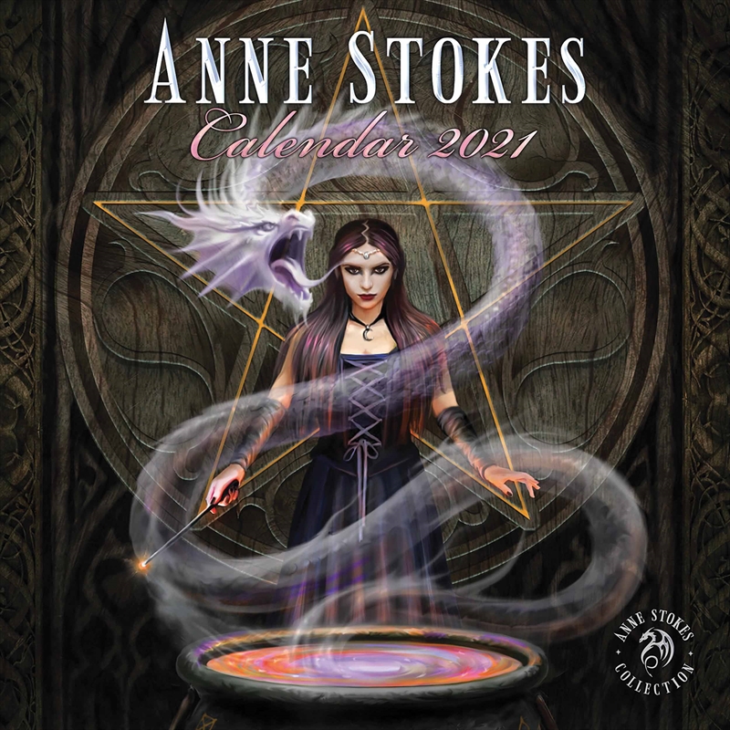 Anne Stokes 2021 Square Calendar/Product Detail/Calendars & Diaries