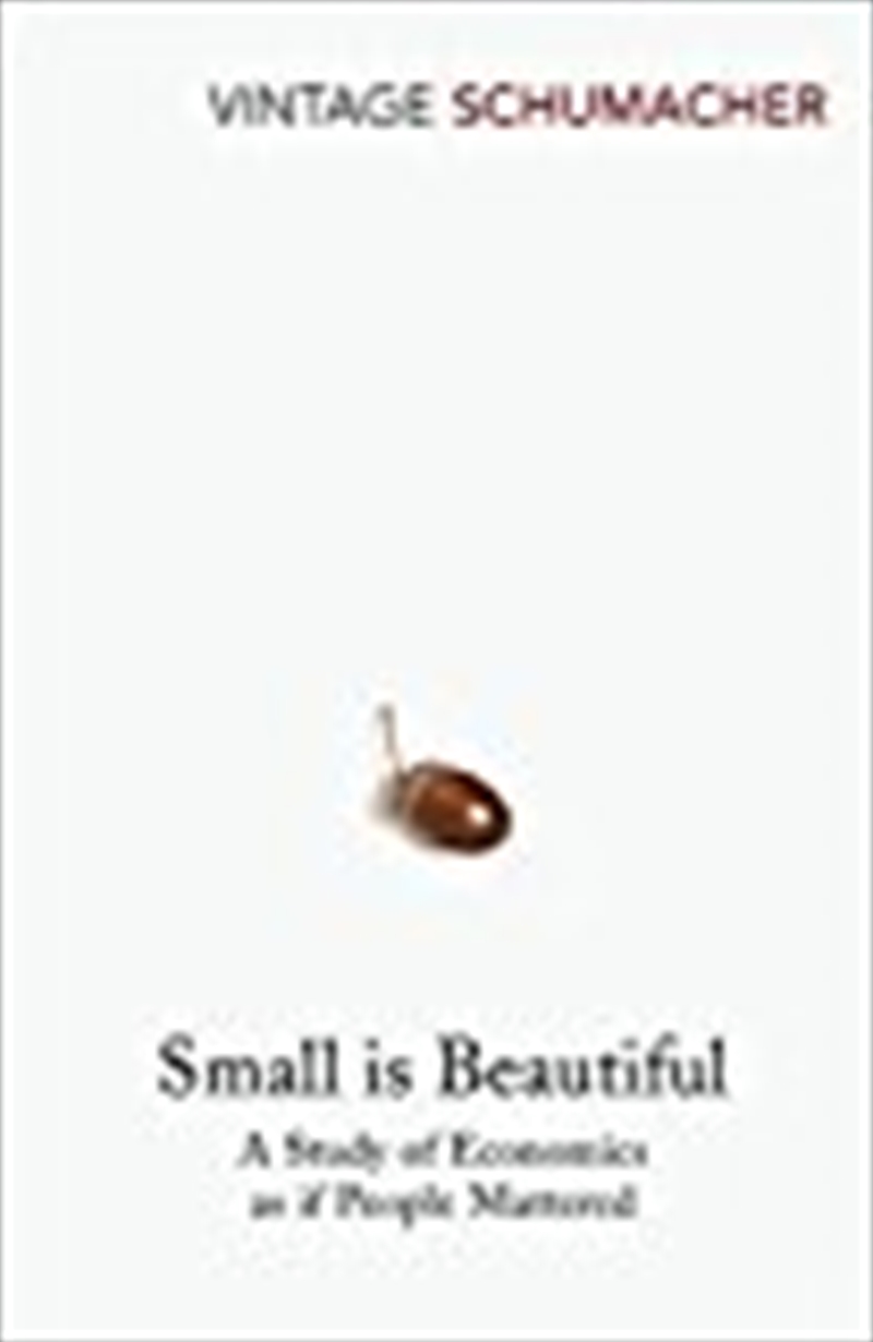 Small Is Beautiful/Product Detail/Politics & Government