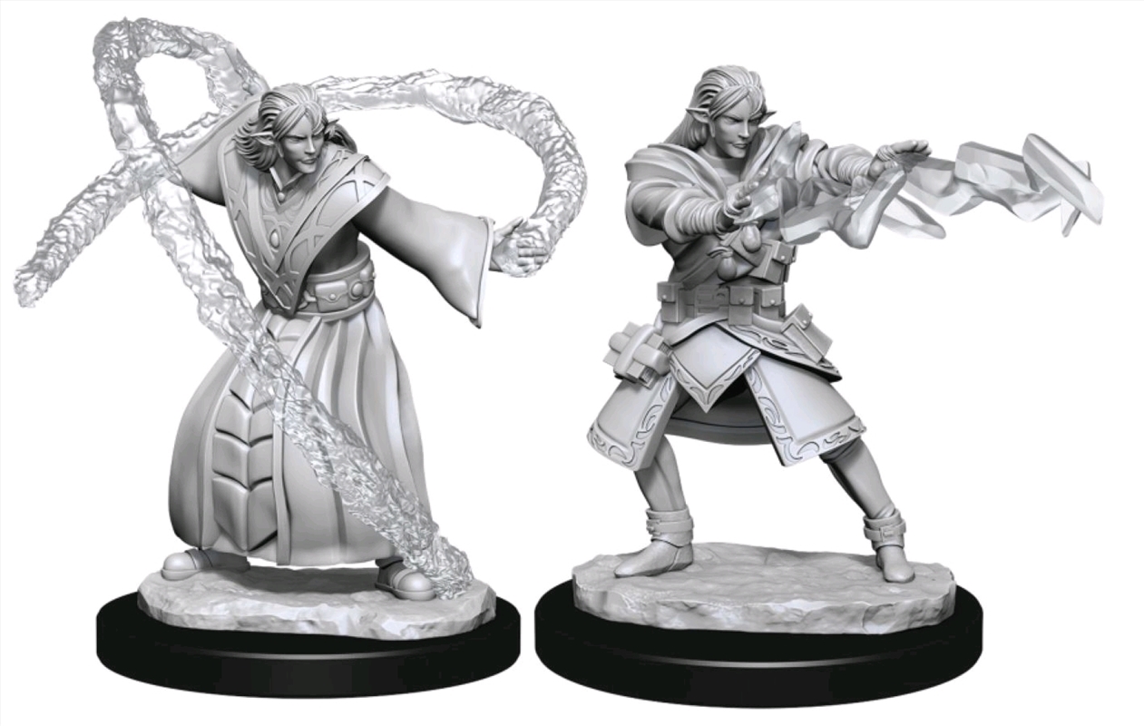 Dungeons & Dragons - Nolzur's Marvelous Unpainted Minis: Elf Wizard Male/Product Detail/RPG Games