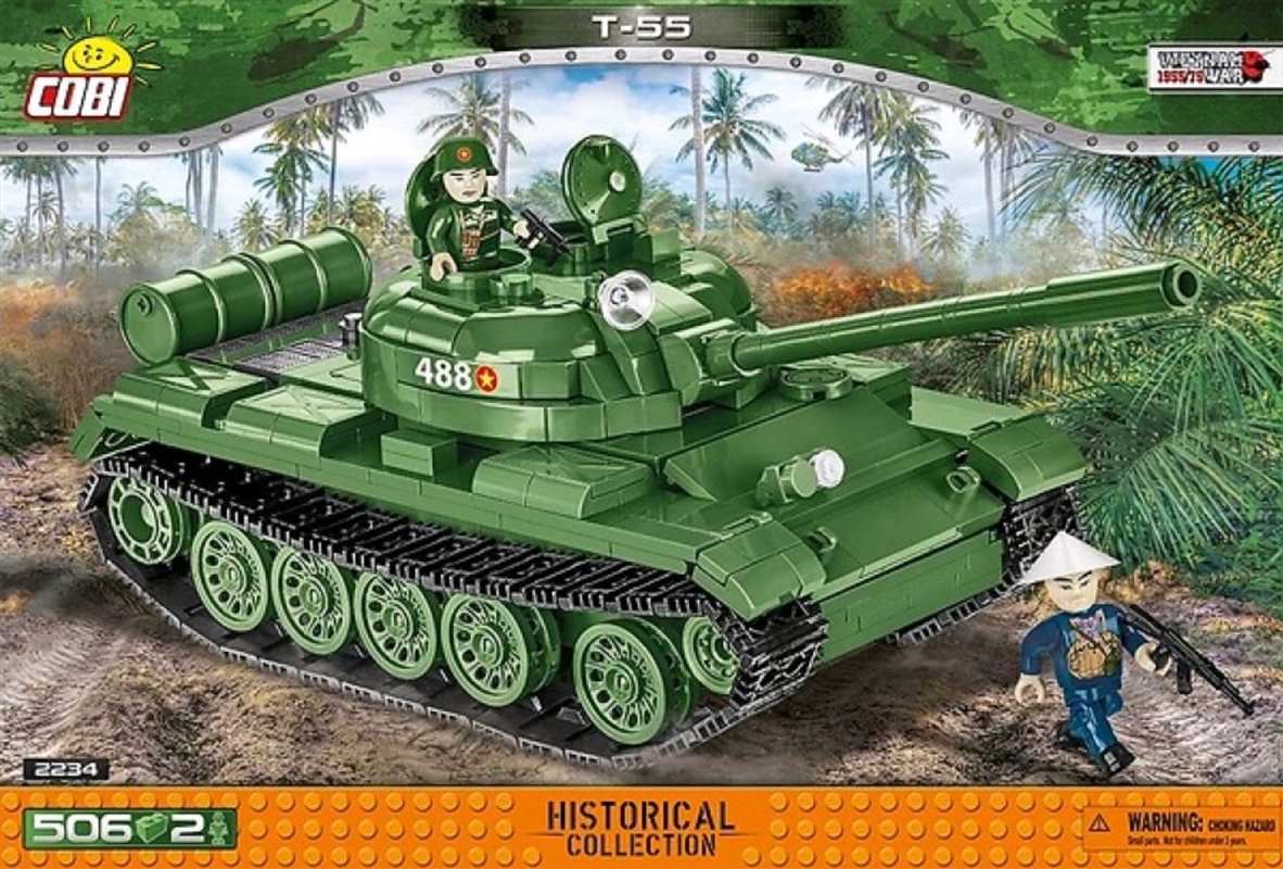 Vietnam War - Medium Tank T55 MBT (515 pieces)/Product Detail/Building Sets & Blocks