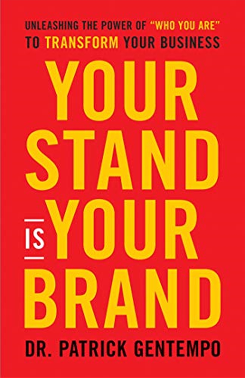 Your Stand is Your Brand/Product Detail/Reading