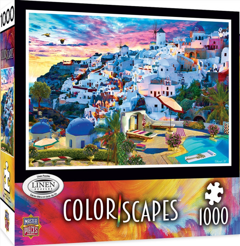 Colorscapes Santorini Sky 1000 Piece Puzzle/Product Detail/Destination