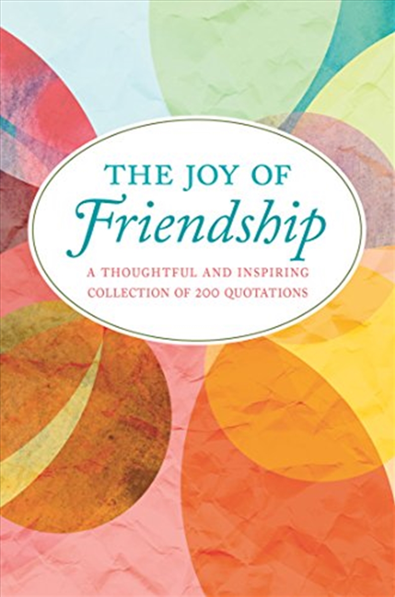 The Joy Of Friendship/Product Detail/Self Help & Personal Development