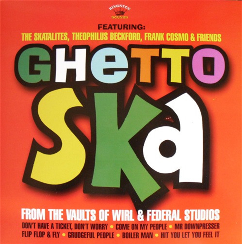 Ghetto Ska/Product Detail/Rock