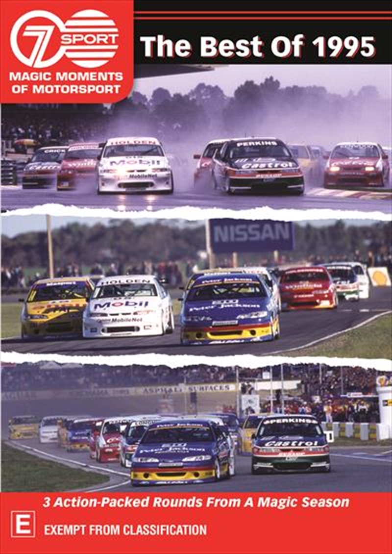 Buy Magic Moments Of Motorsport - The Best Of 1995 DVD | Sanity