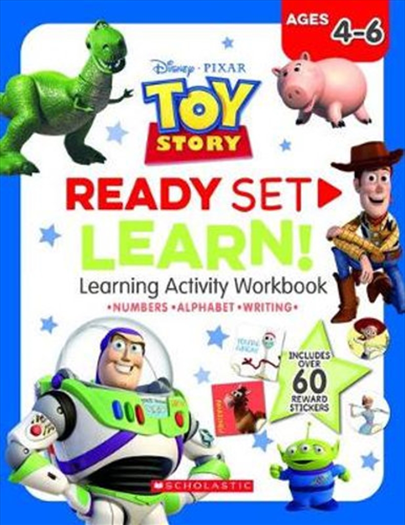 Toy Story: Ready Set Learn! Learning Activity Workbook (disney)/Product Detail/Kids Activity Books