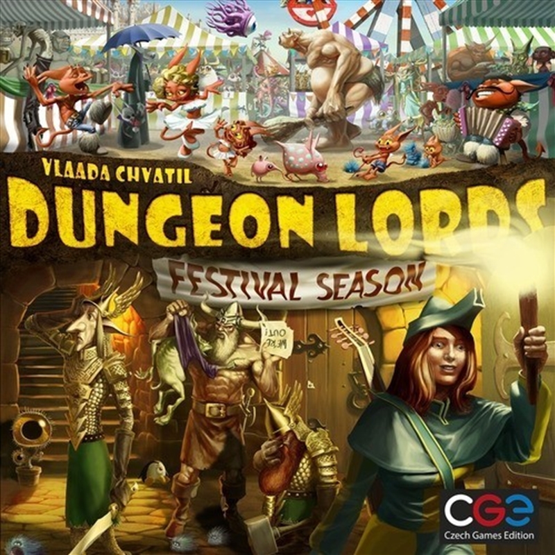 Dungeon Lords Festival Season/Product Detail/Board Games