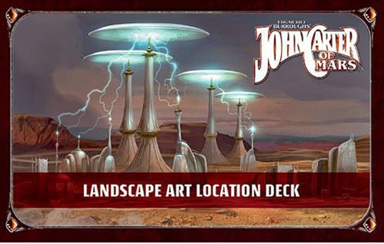 John Carter of Mars RPG - Landscape Art Location Deck/Product Detail/RPG Games